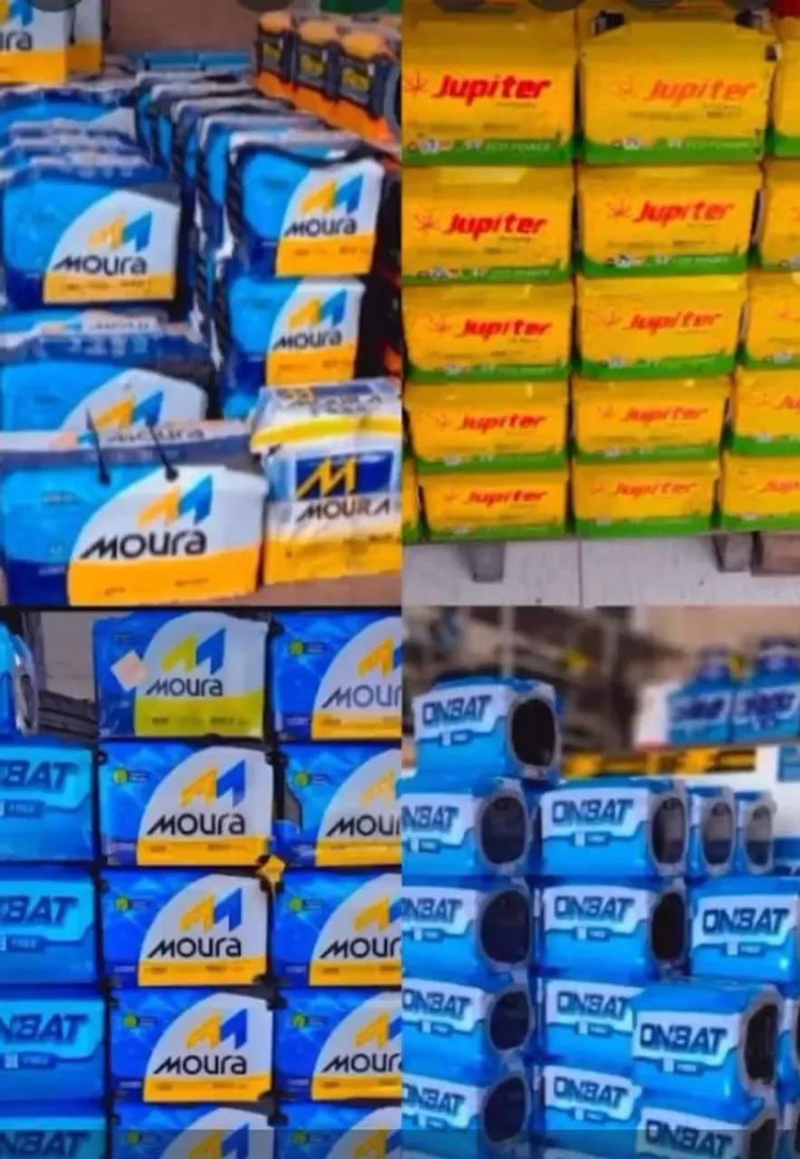 Bateria de carro faz entrega 