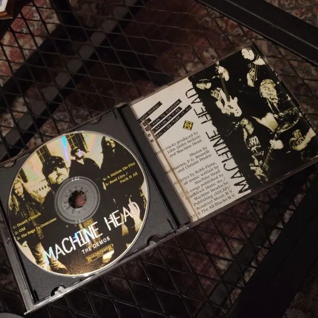CD DUPLO Machine Head - Burn My Eyes original - Foto 3