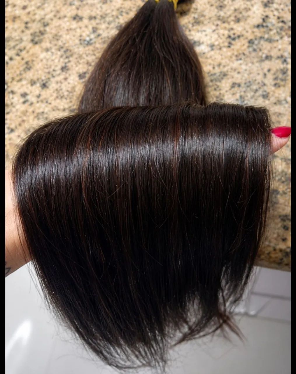 Cabelo humano 75cm - Foto 2