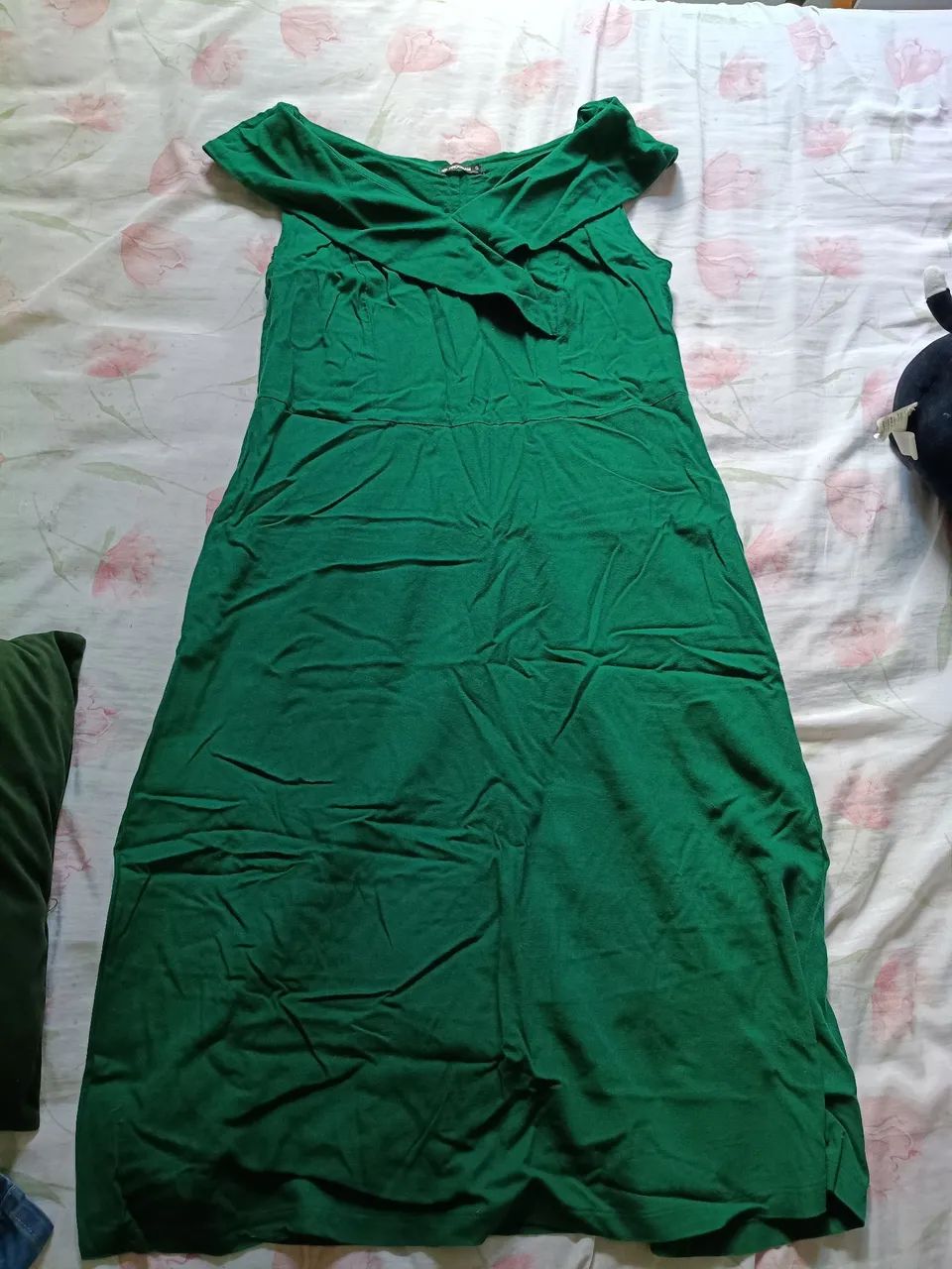 Vestido Midi Verde Esmeralda  - Foto 2