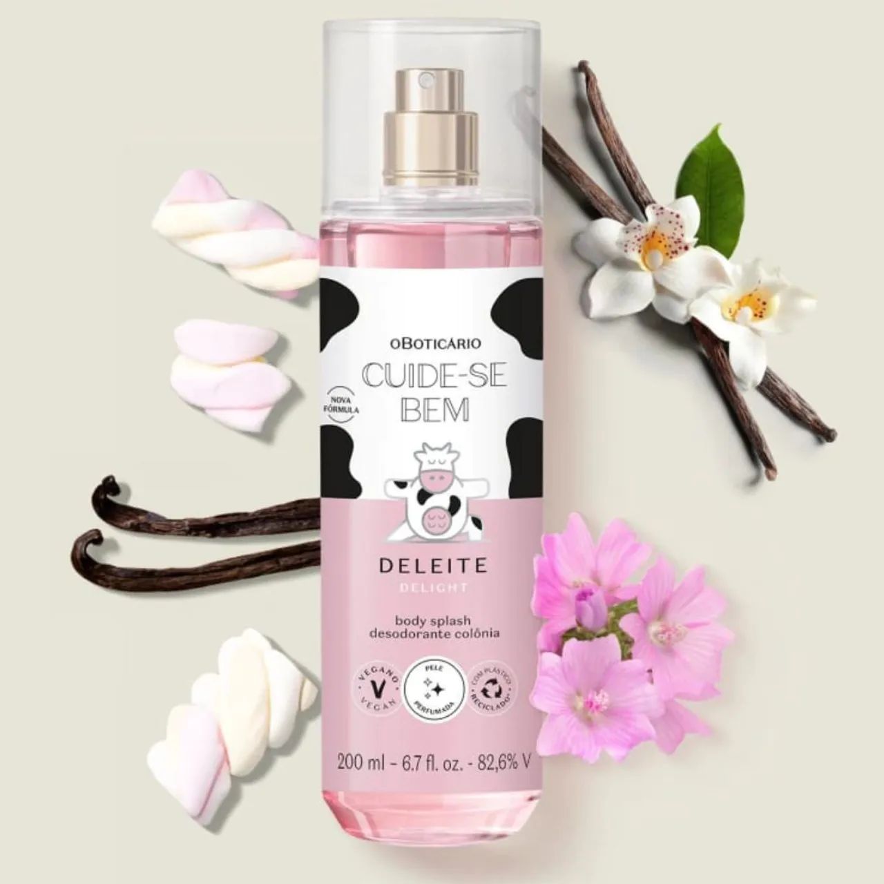 Body Splash CUIDE-SE BEM" Deleite " 200ml - Foto 2