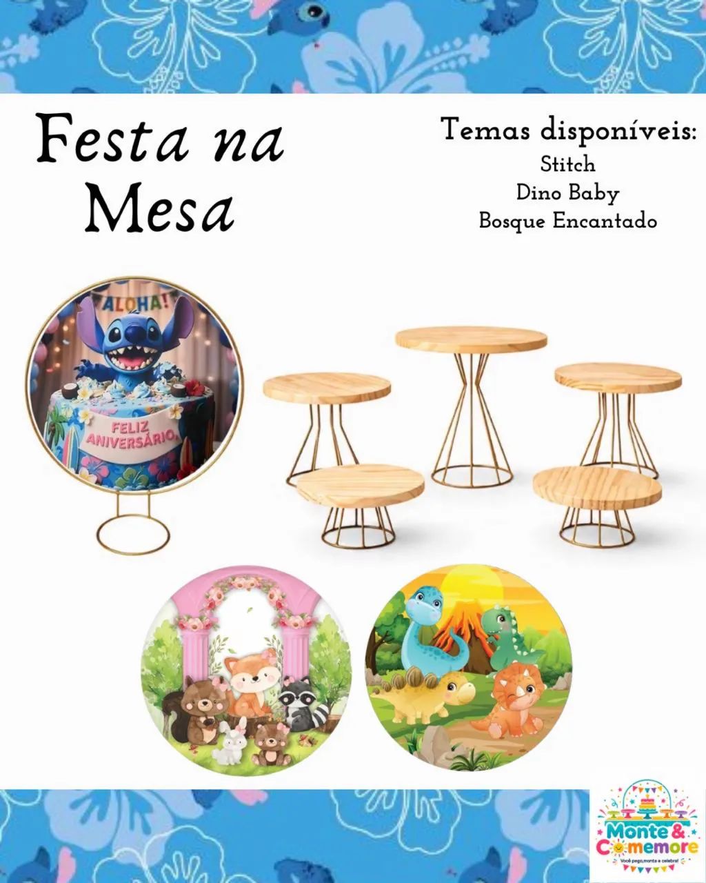 Pegue e Monte|Festa na Mesa?Aluguel R$60,00
