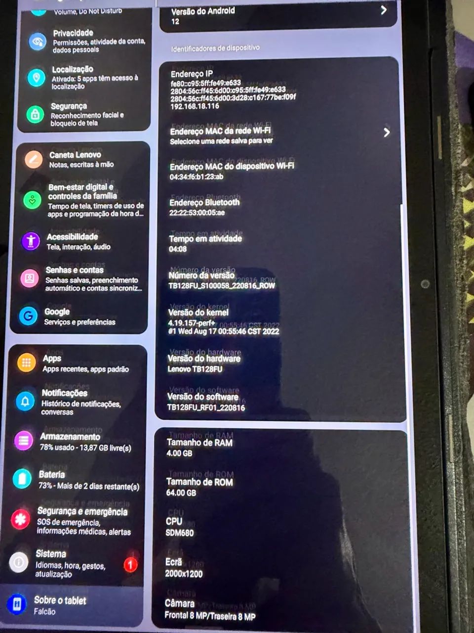TABLET LENOVO TAB M10 ? TB128FU - Foto 4