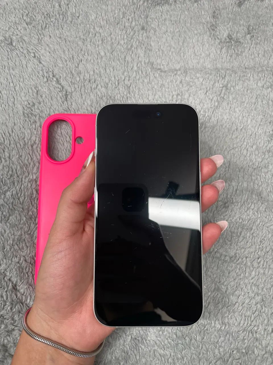 iPhone 16 Branco Semi Novo - Estado de Novo  - Foto 2