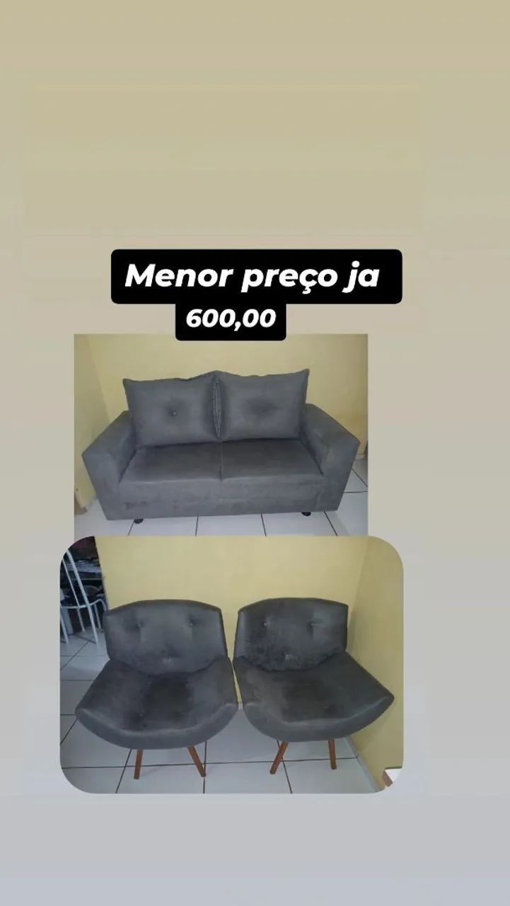 Geladeira sofá e máquina e TV   - Foto 2