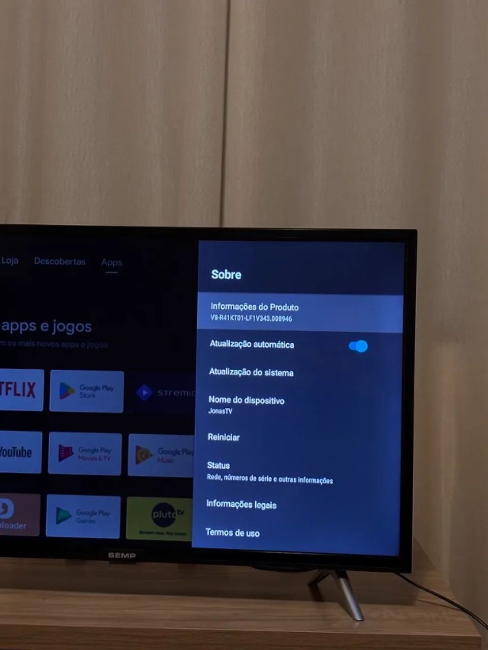 TV SEMP 32? Android TV - Modelo 32S5300 - Foto 3