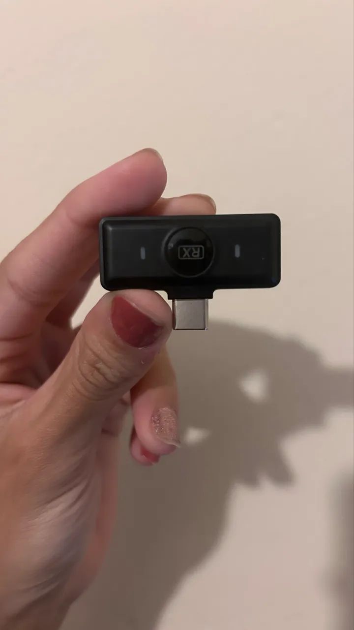 microfone de lapela tipo C - Foto 5