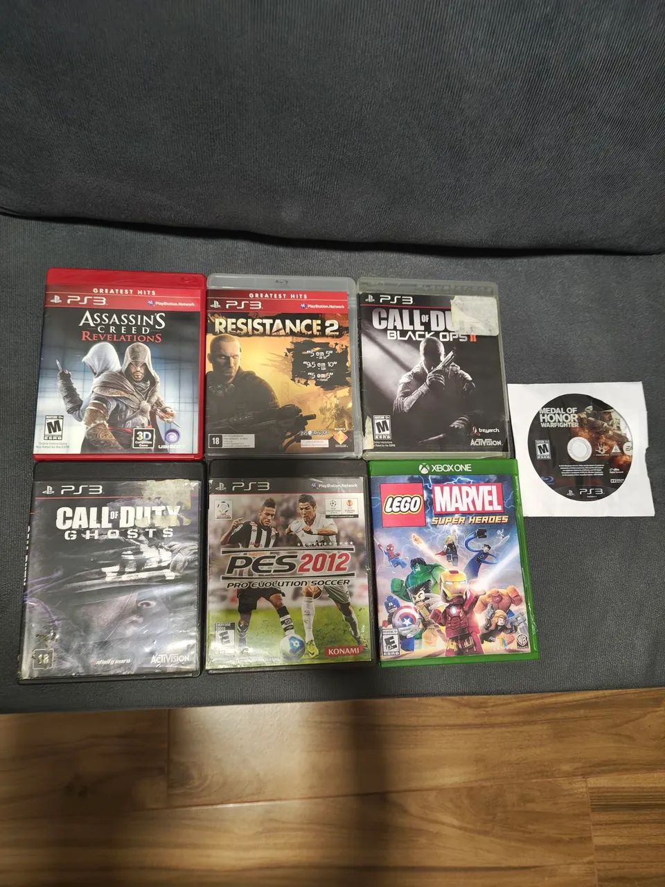 Lote jogos PS3 