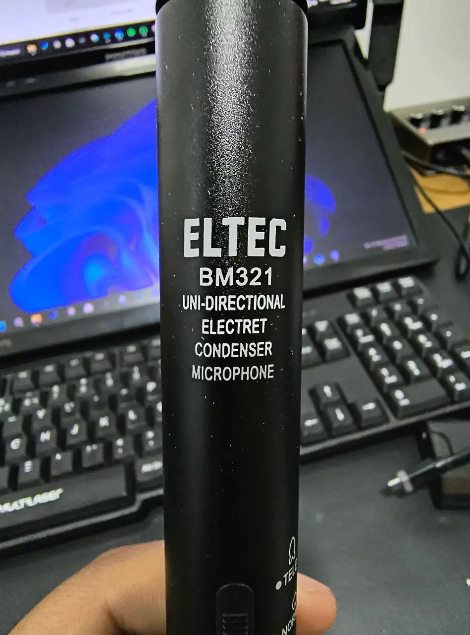 Microfone condensador direcional shotgun - Foto 5