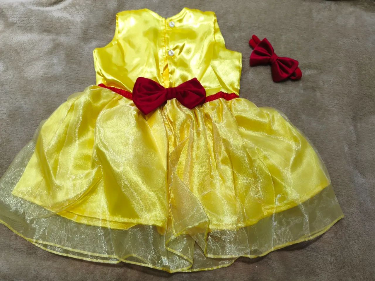 Vestido temático a Bella e a fera. - Foto 2