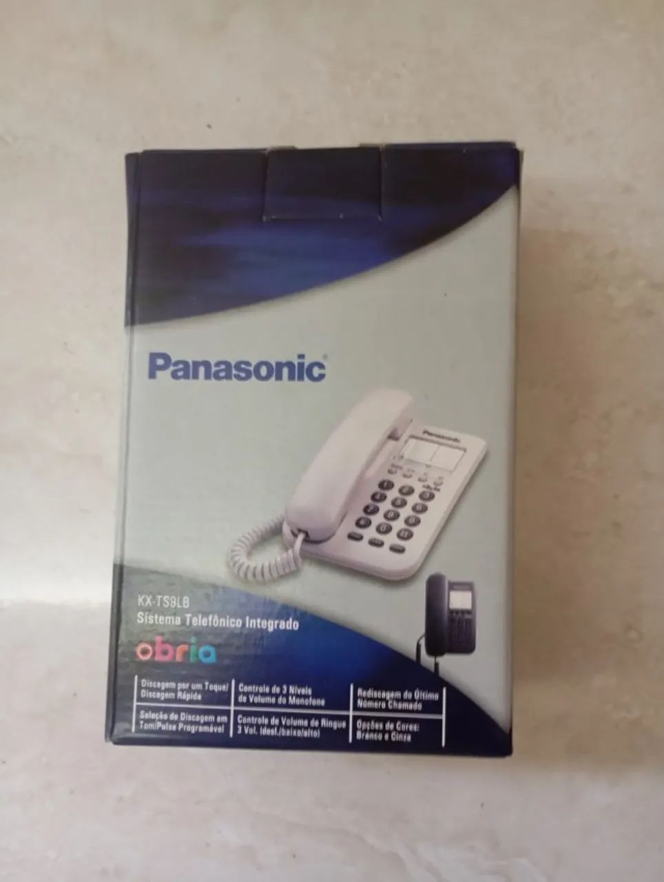 Aparelho telefone fixo Panasonic kx-ts9lbg - Foto 2
