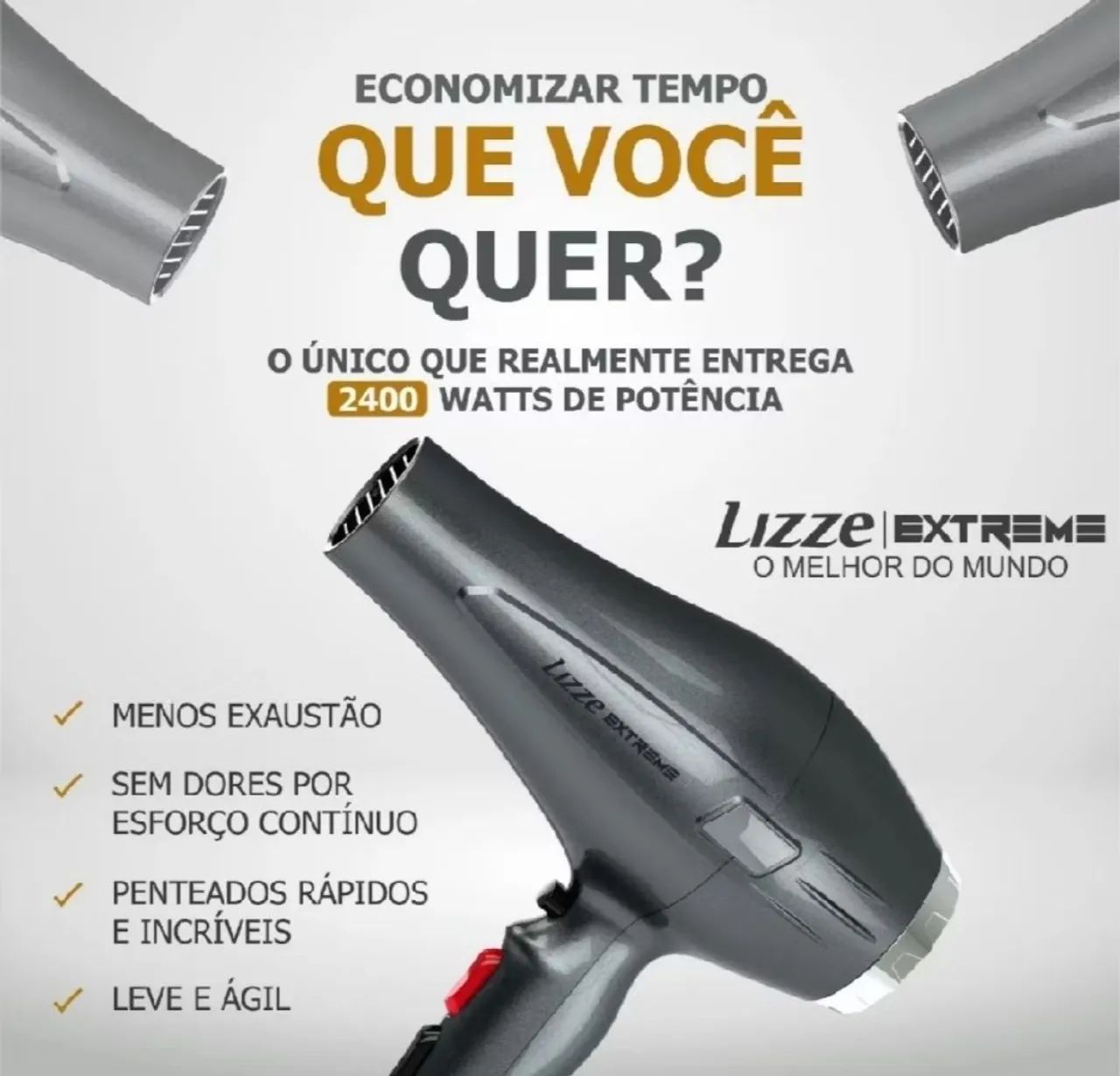 Secador lizze extreme profissional  - Foto 2