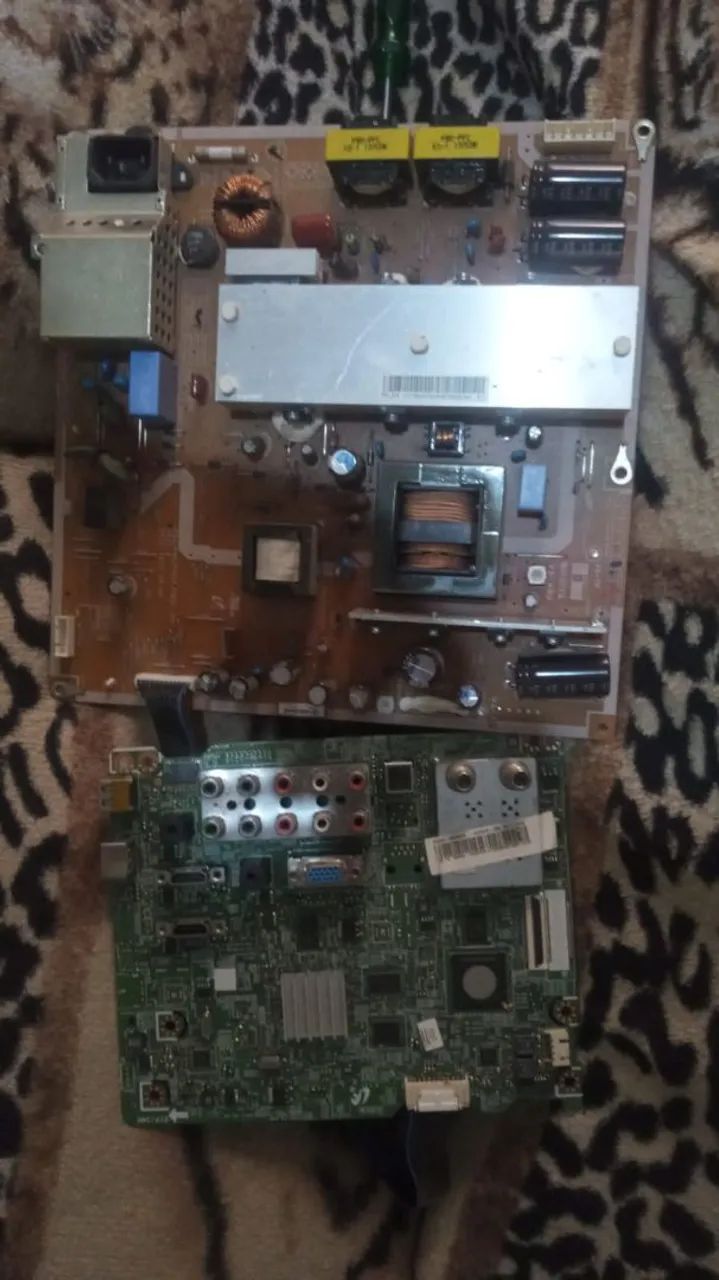 Placa e fonte tv Samsung plasma 42
