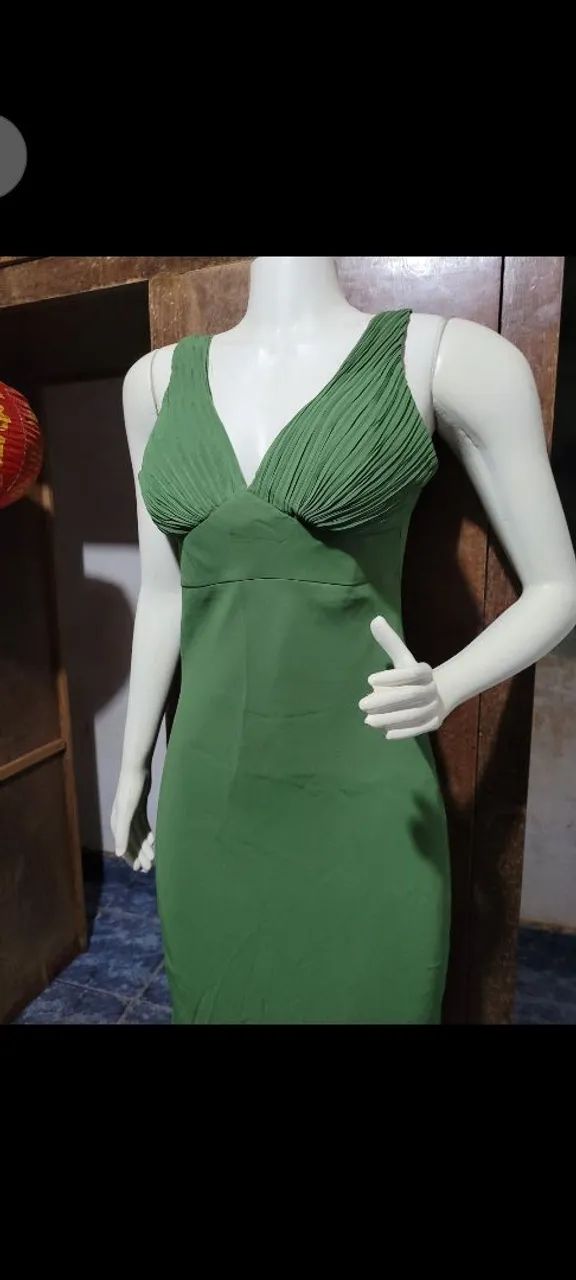Vestido Festa verde  - Foto 2