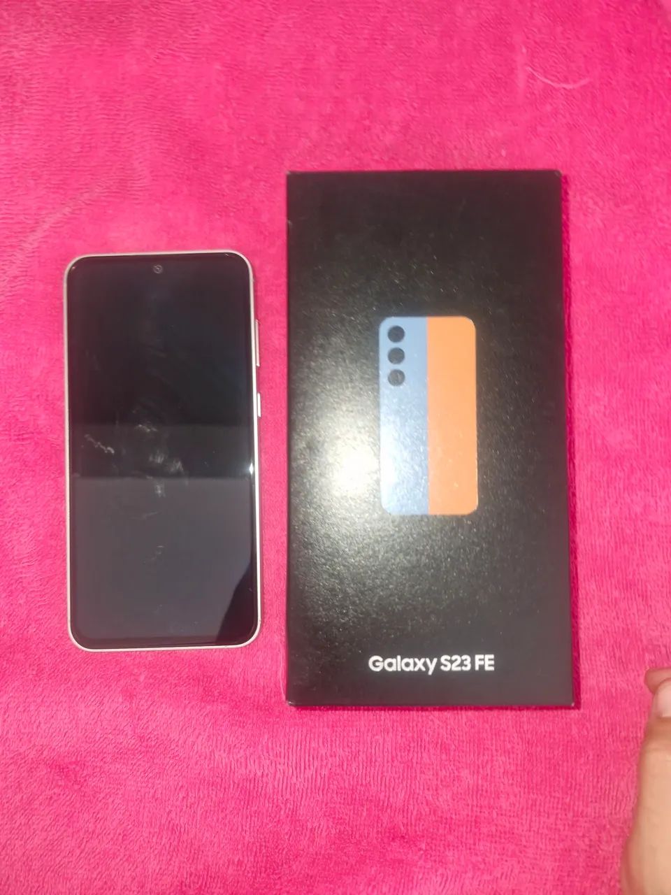 S23 FE Azul 128GB/HD e 8gb de RAM 