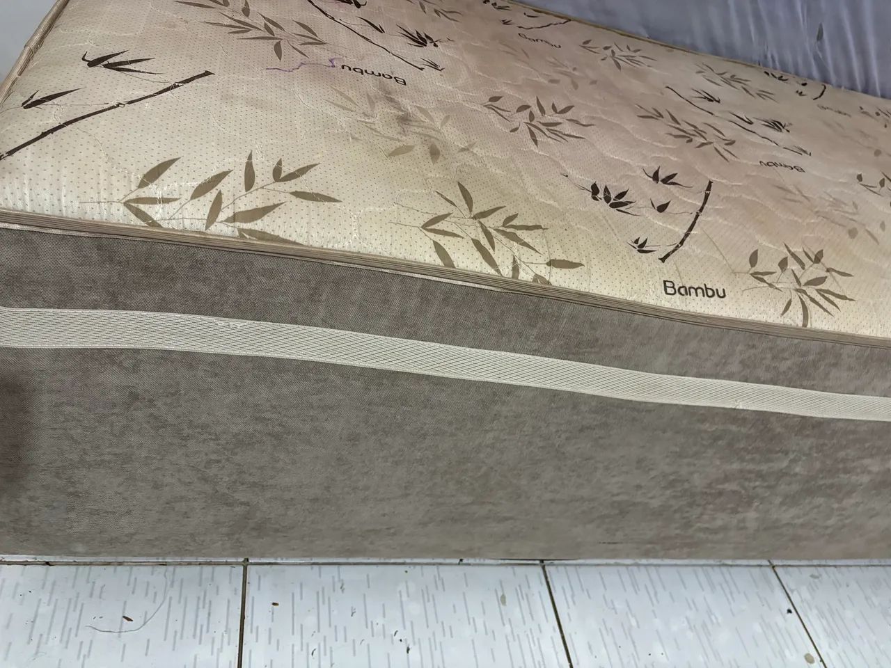 Cama box solteiro poucas vezes usadas  - Foto 3