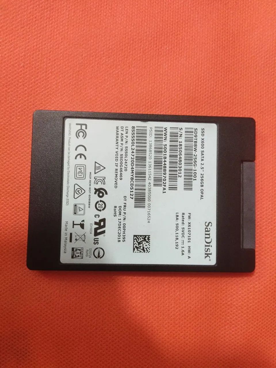 SSD SanDisk X600 de 256GB (formato SATA de 2,5 polegadas) - Foto 2