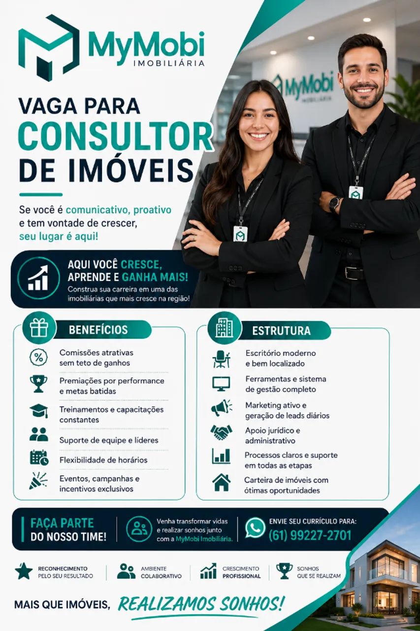 COSULTOR DE VENDA IMOBILIARIO
