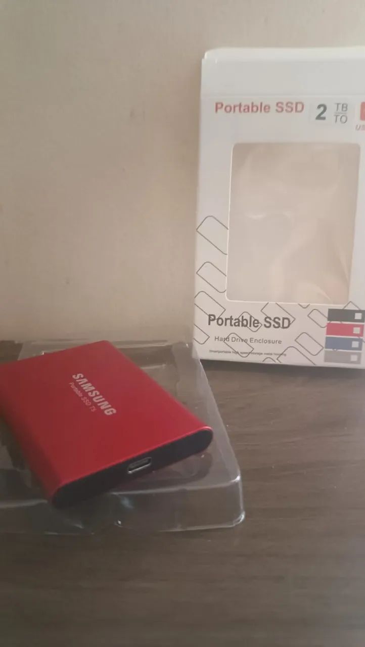SSD samsung T5 2tb m2 - Foto 3