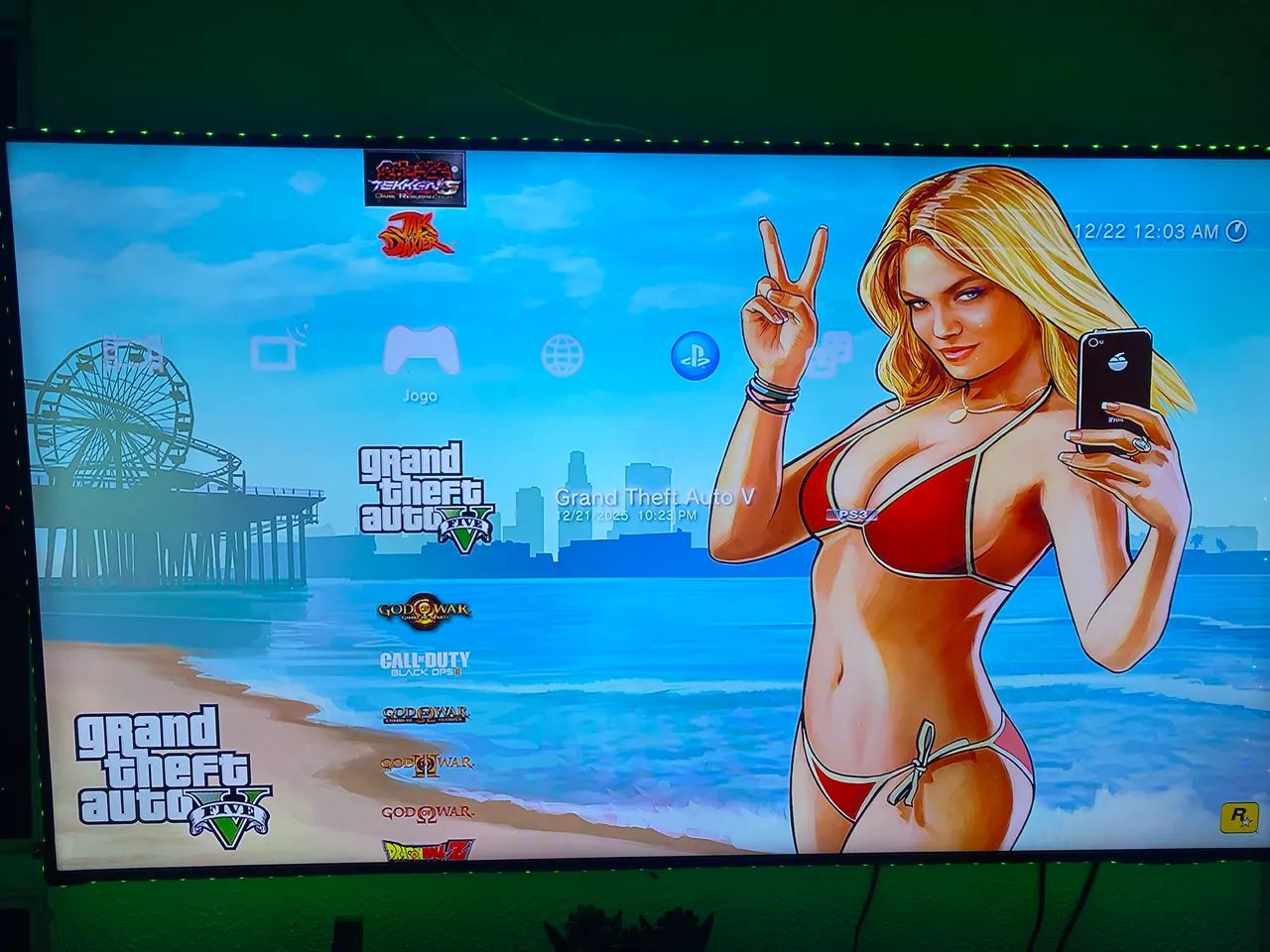 PS3 com 400 jogos (Entrega grátis) - Foto 5