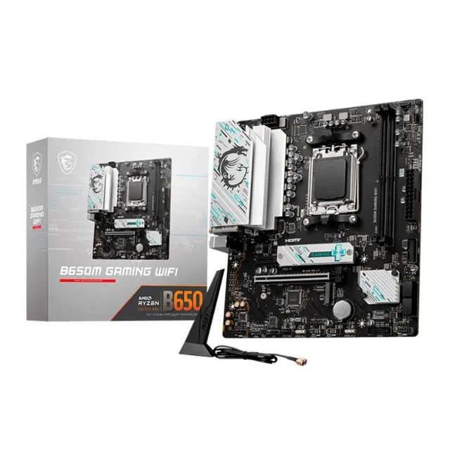 Placa Mae MSI B650M Gaming WiFi, DDR5, Socket AMD AM5