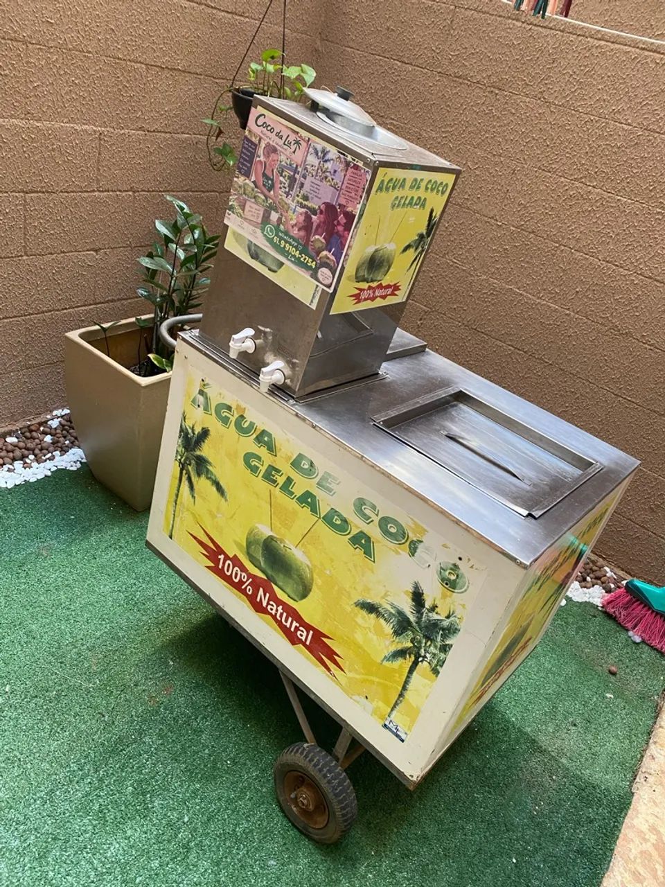 Carrinho de água de coco  - Foto 2