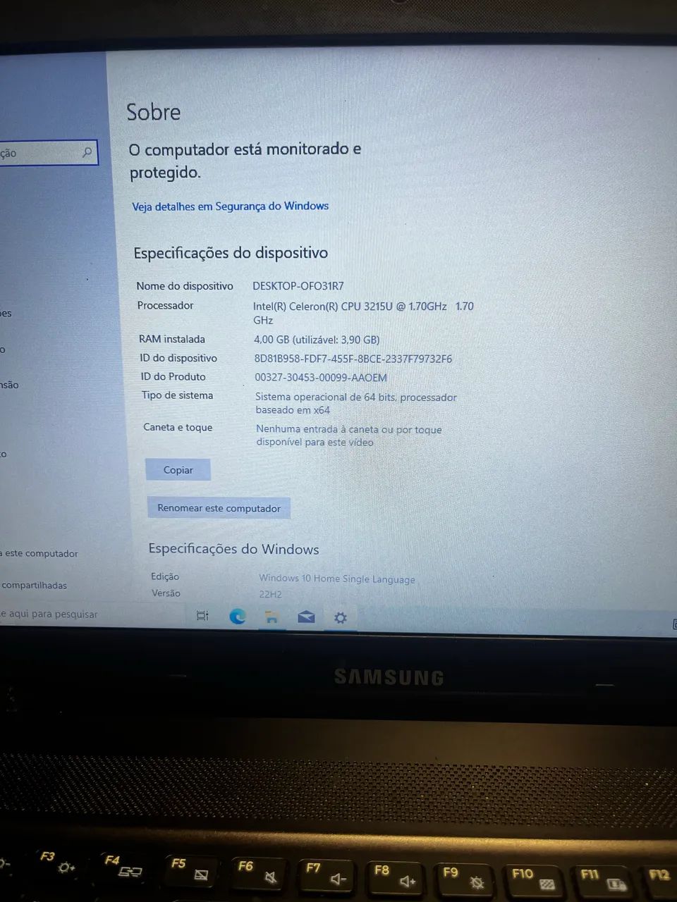 ? NOTEBOOK SAMSUNG NP370 ? IMPECÁVEL - Foto 5