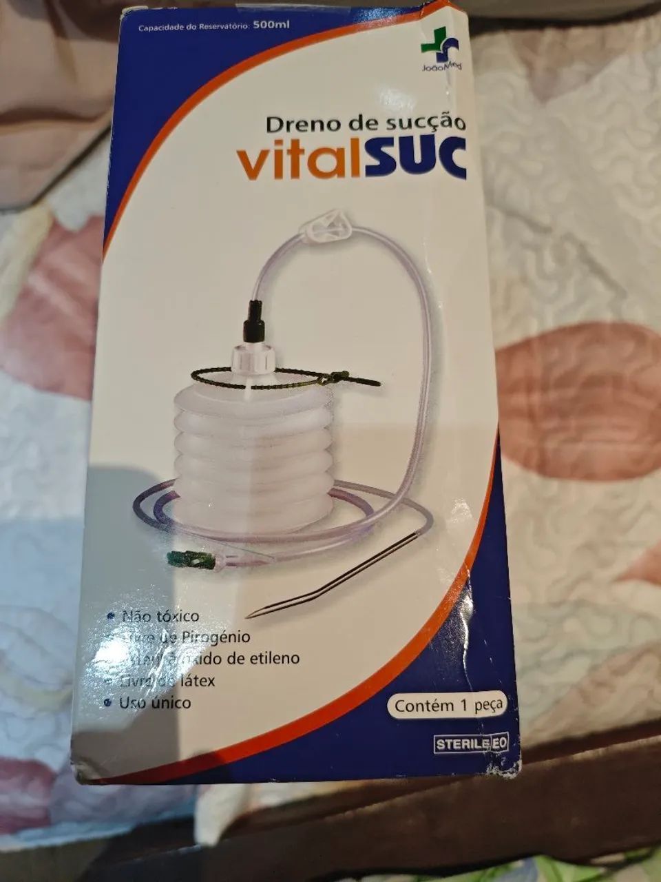 Dreno de sucção hemovac 