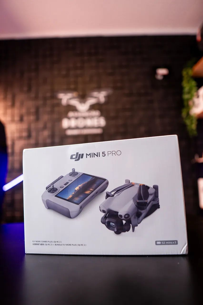 DJI mini 5 pro Fly more combo plus (com tela) LACRADO - Foto 3