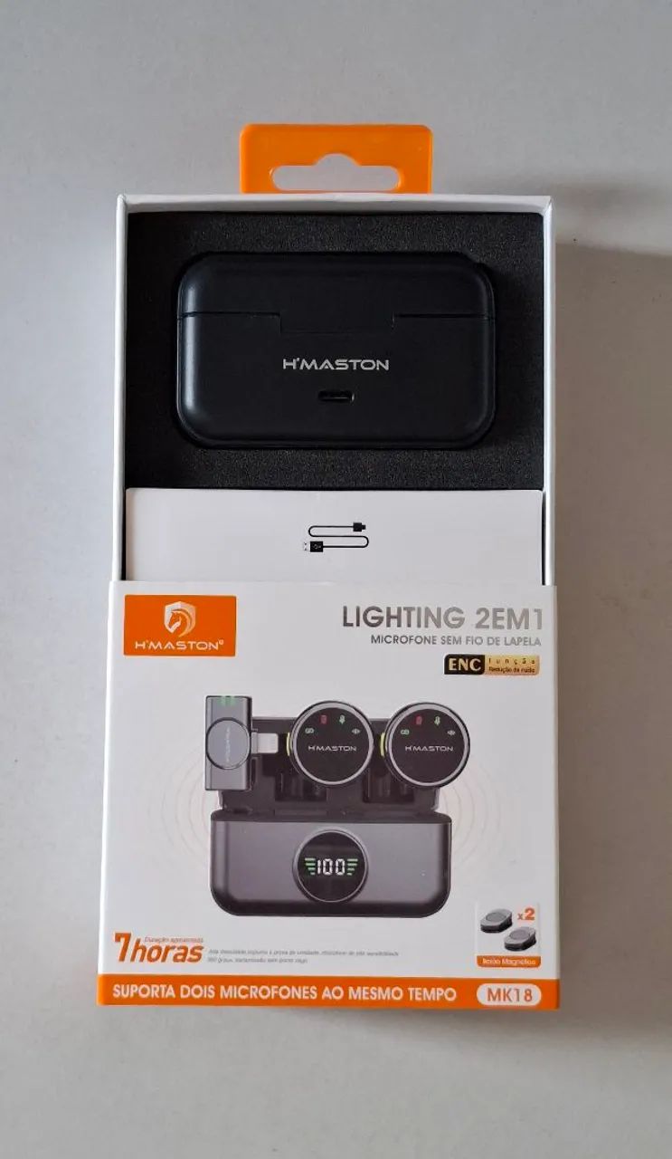 Microfone H'maston MK18 | Lepela para iPhone - Foto 2