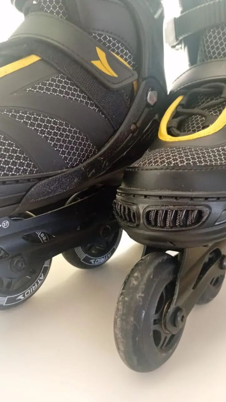 Este item é um Patins Inline Regulável Atrio. - Foto 2