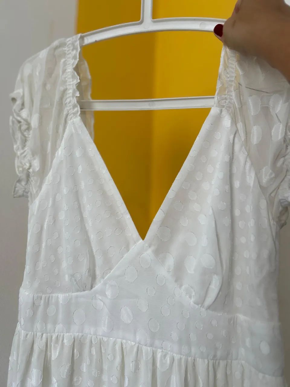 Vestido Longo Branco Festa  - Foto 3