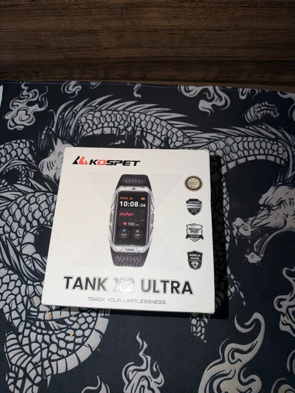 Relógio Kospet Tank X2 Ultra