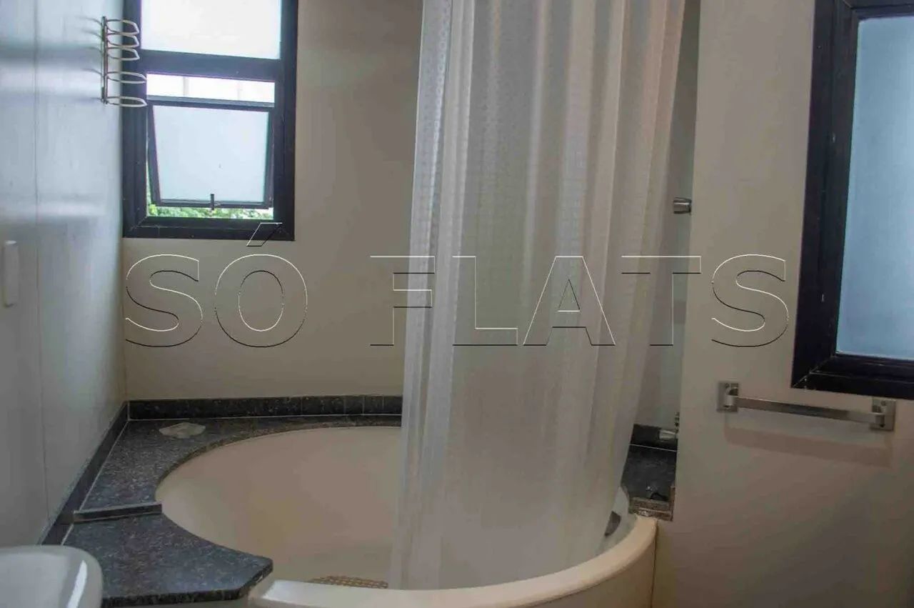 Flat Park Plaza Brooklin com 38m² contendo 1 dormitório e 1 vaga para locação. - Foto 11