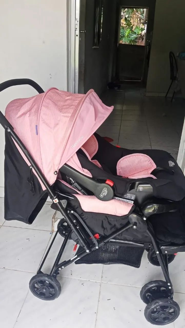 Carrinho de bebê + bebê conforto 