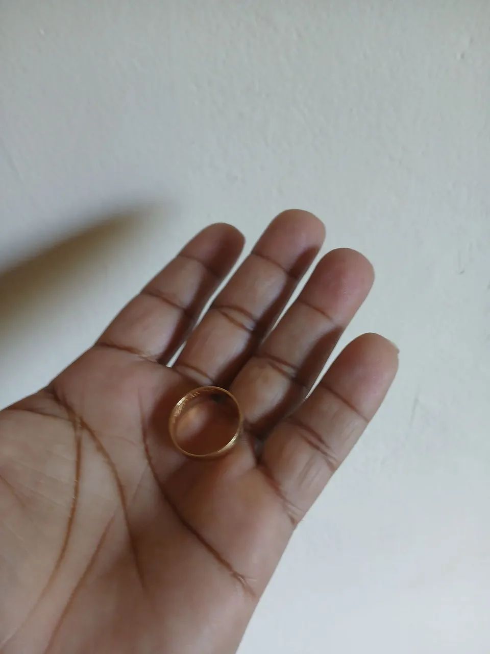 Aliança de ouro 18k 3 gramas - Foto 3