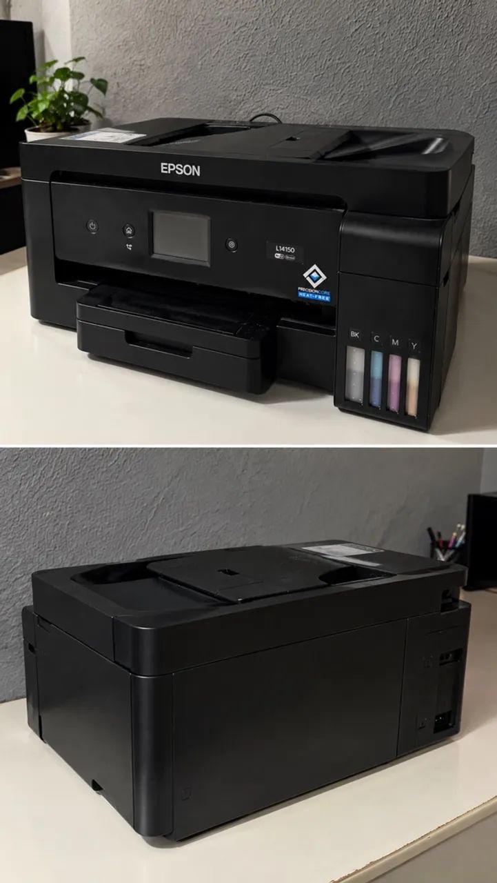 Impressora Multifuncional Cor Epson Ecotank L14150 Wifi A3+ - Foto 2