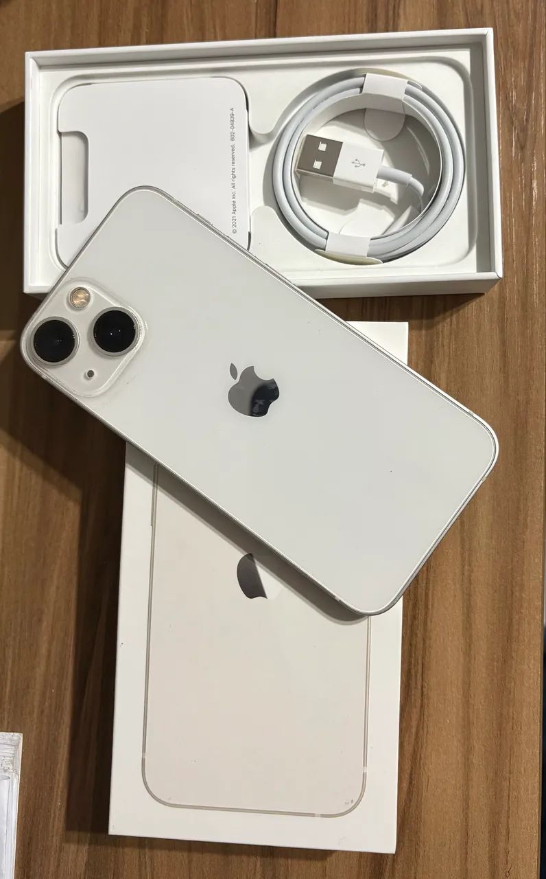 iPhone 13 mini. 128 Gb Branco. Perfeito estado  - Foto 3