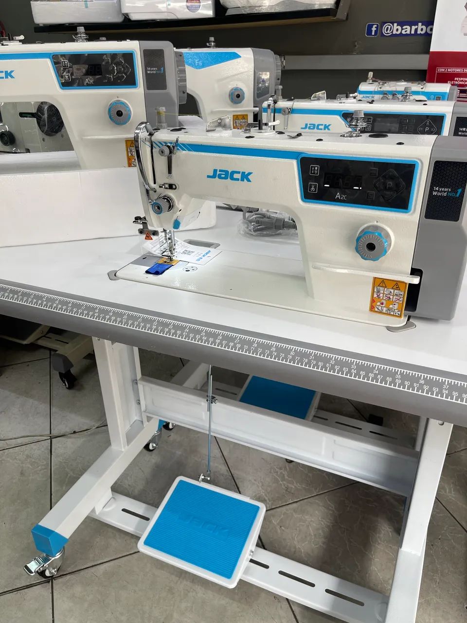 MÁQUINA JACK A2C Corte de linha automático NOVA  - Foto 2
