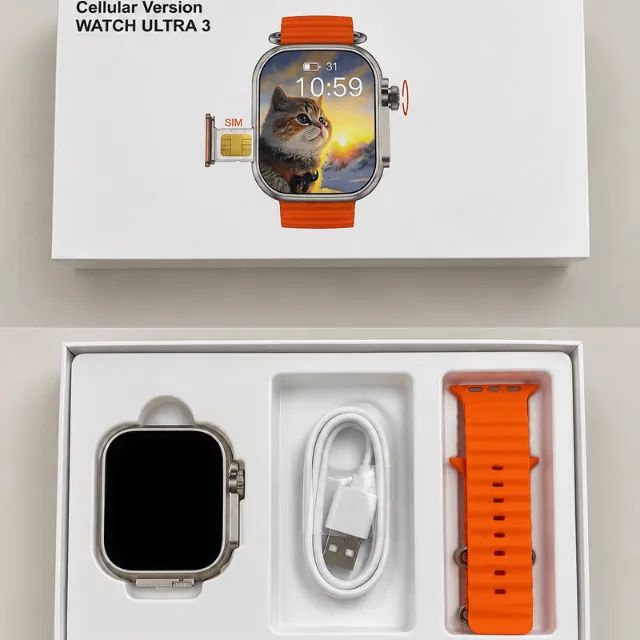 smartwatch watch ultra 3 cellular