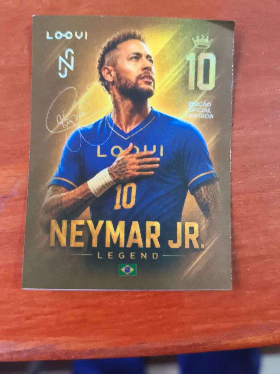 Figurinha Neymar Jr legend loovi oficial  - Foto 3