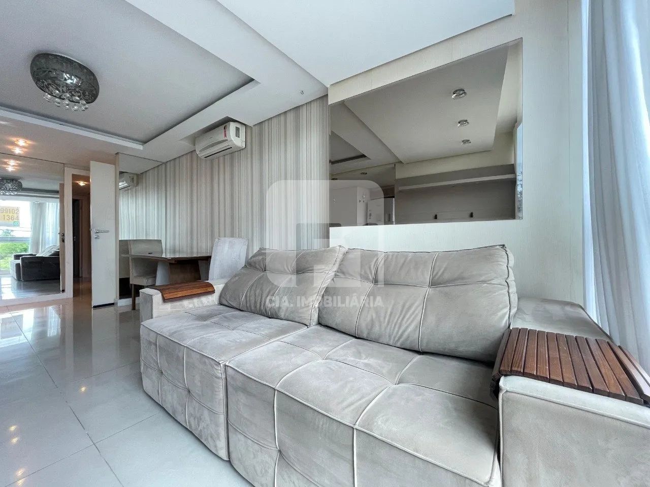 Apartamento mobiliado 2 quartos no Saco dos Limões - Foto 4