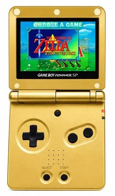Nintendo Game Boy Advance SP IPS Backlight Zelda Doutorado - Foto 2
