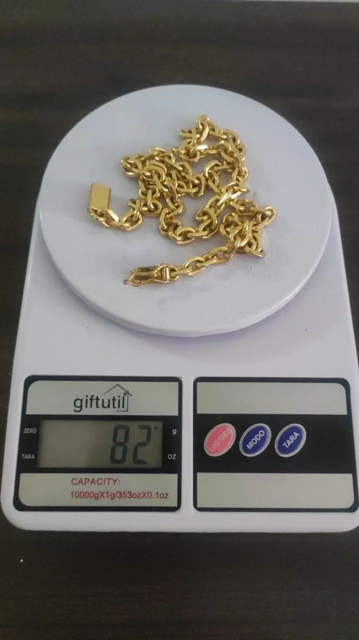 Corrente Banhada ouro 18k envernizada  - Foto 3
