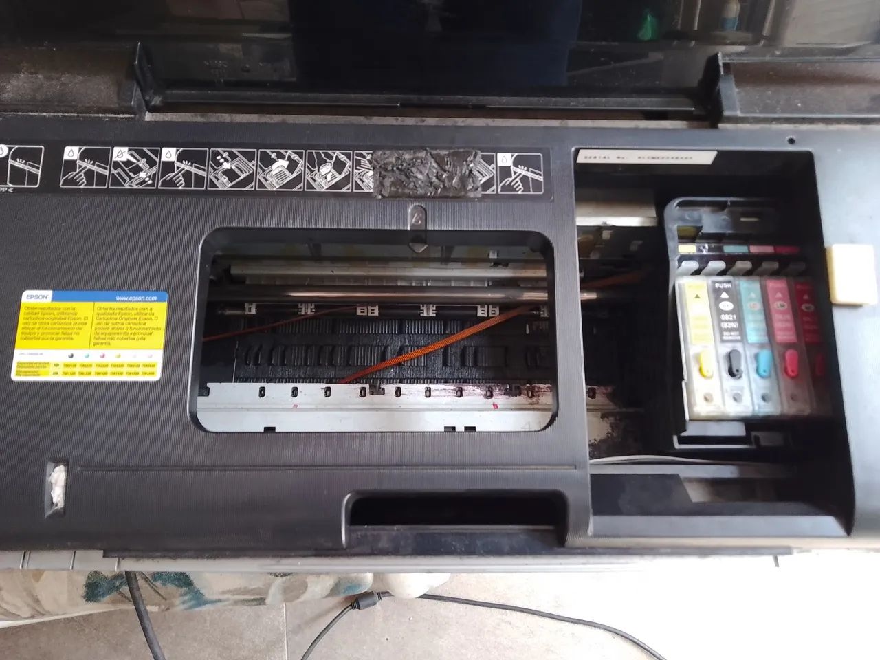 Impressora Epson T50, tanque de tinta! - Foto 4