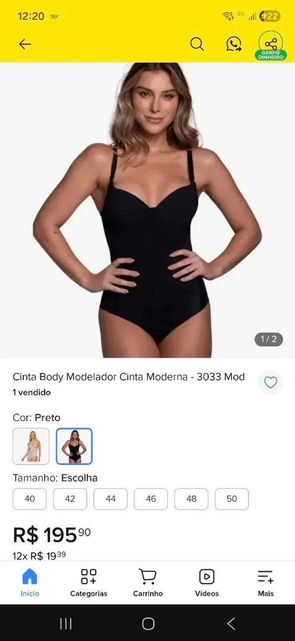 Body Modelador Cinta Moderna  - Foto 4