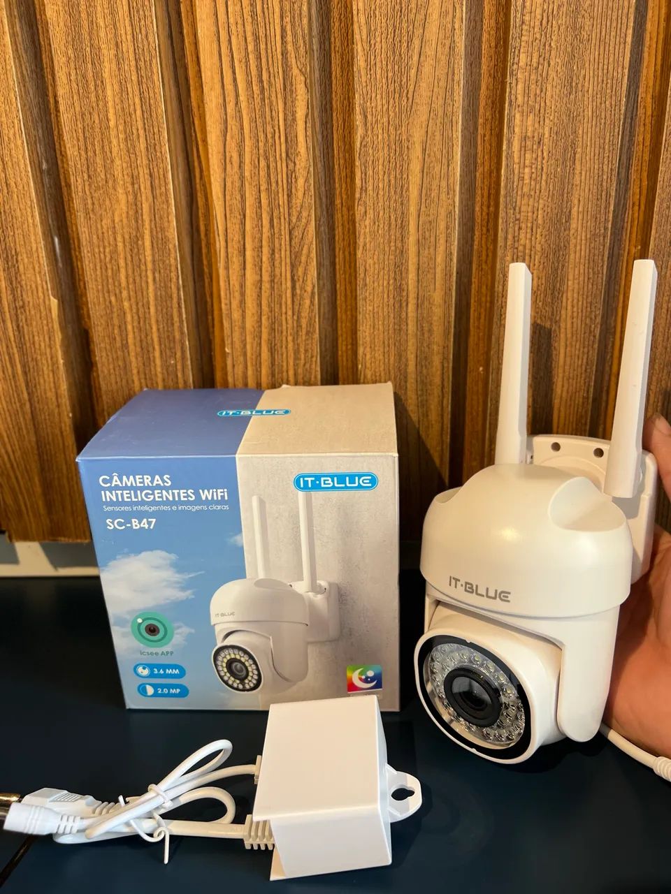 Câmera Wifi Inteligente (entrega gratis)  - Foto 5