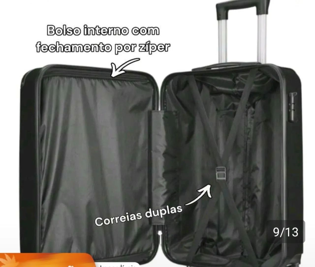 Mala de bordo média  - Foto 2