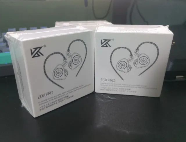 Fone KZ EDX Pro s/Mic(+extensão gratis) e c/MIC Gamer/Musicos Produto NOVO e LACRADO! - Foto 4