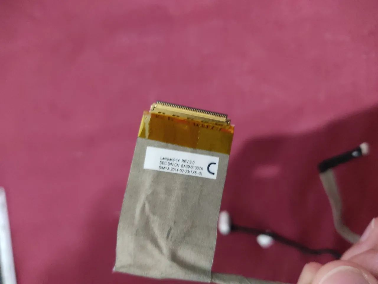 Flat LCD LVDS Para Tela de Notebook Samsung NP270E4E BA39-01307A Perfeito Estado - Foto 3